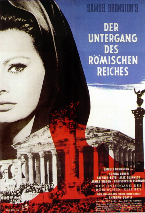 Plakatmotiv: Der Untergang des Römischen Reiches (1964)