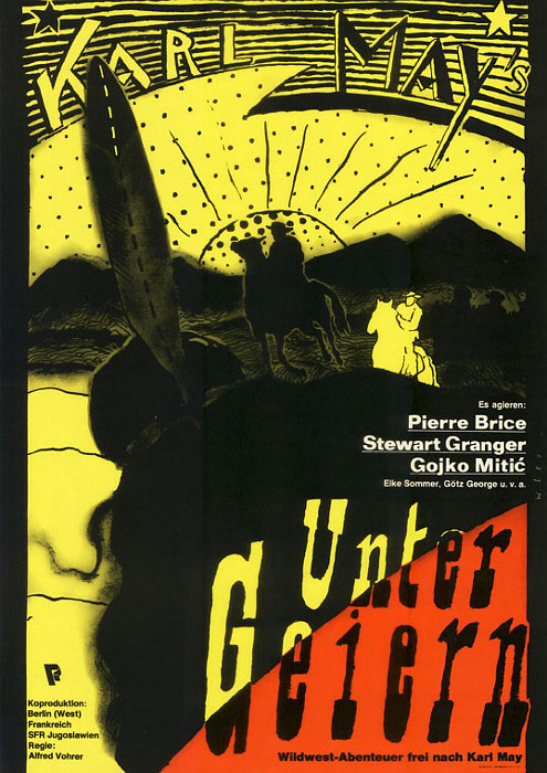 Plakatmotiv (DDR): Unter Geiern (1964)