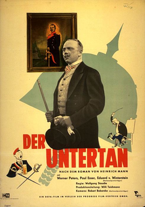 Plakatmotiv: Der Untertan (1951)