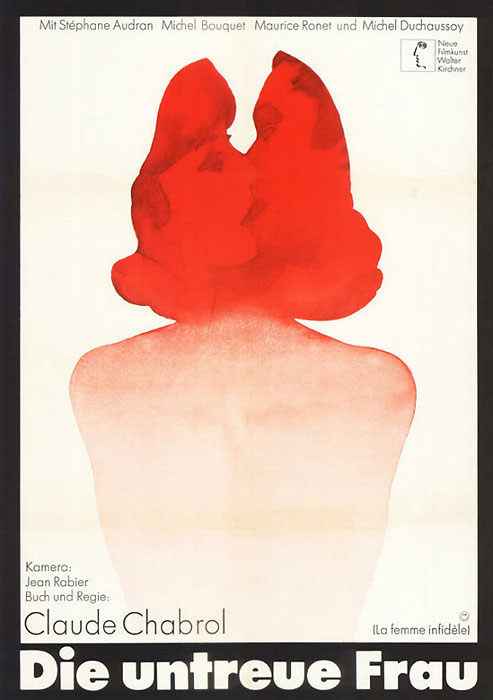 Plakatmotiv: Die untreue Frau (1969)
