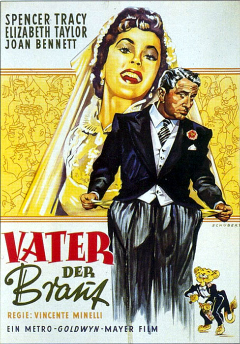 Plakatmotiv: Vater der Braut (1950)