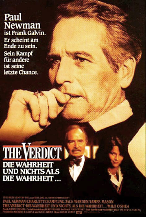 Plakatmotiv: The Verdict – Die Wahrheit und nichts als die Wahrheit (1982) Plakatmotiv: The Verdict – Die Wahrheit und nichts als die Wahrheit (1982)