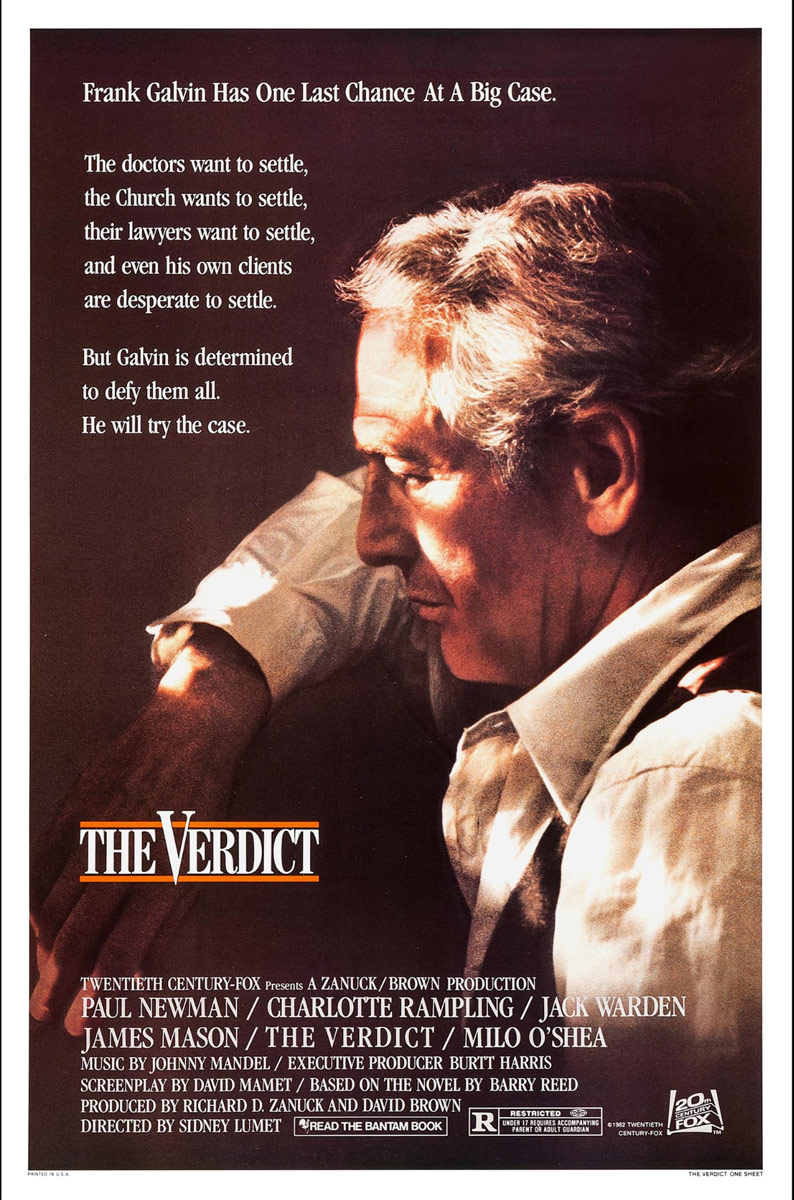 Plakatmotiv (US): The Verdict (1982)