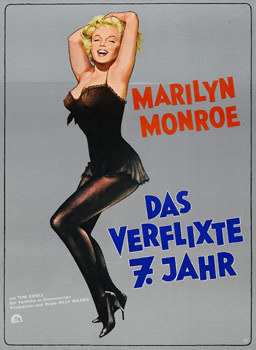 Plakatmotiv: Das verflixte 7. Jahr (1955)