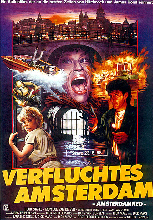 Plakatmotiv: Verfluchtes Amsterdam (1988)