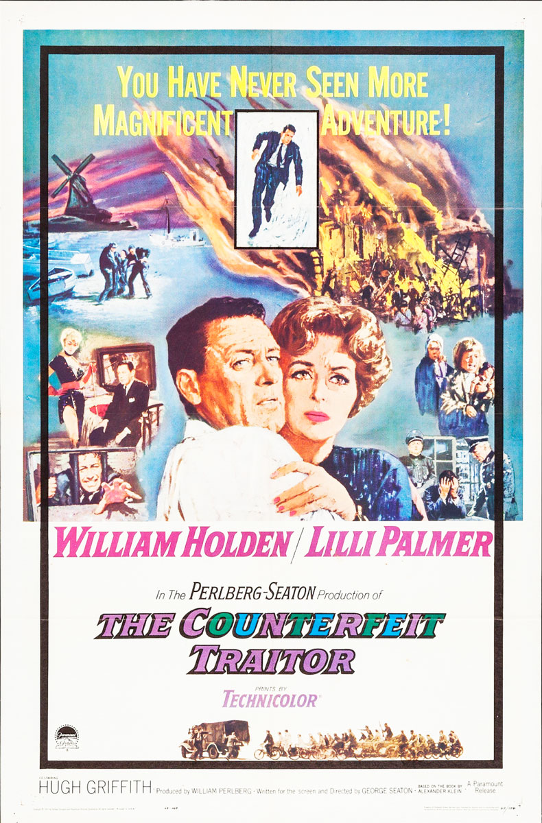 Plakatmotiv (US): The Counterfeit Traitor (1962)
