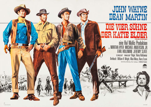 Plakatmotiv: Die vier Söhne der Katie Elder (1965)