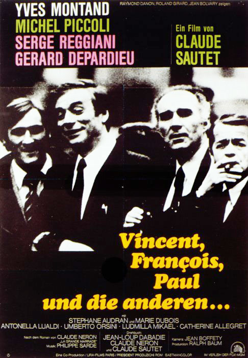 Plakatmotiv: Vincent, Fran&ccedil;ois, Paul und die anderen (1974)
