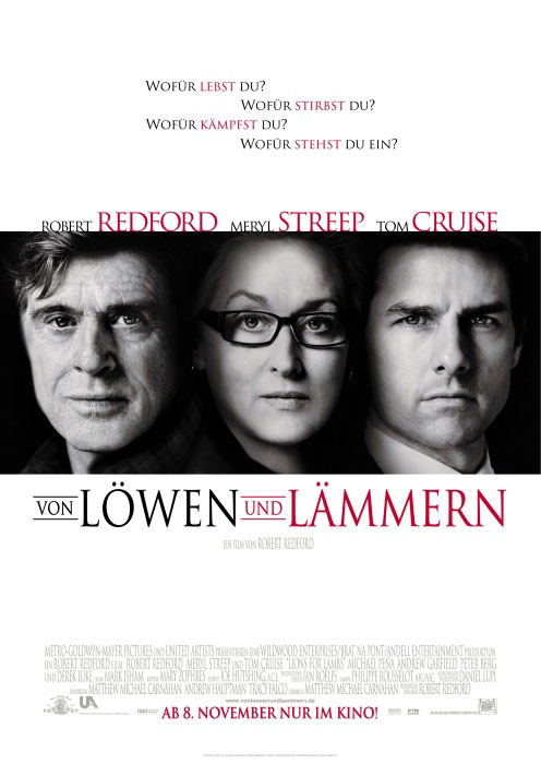 Plakatmotiv: Von Löwen und Lämmern (2007)