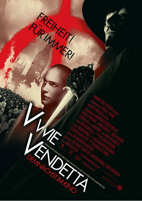 Plakatmotiv: V wie Vendetta (2005)