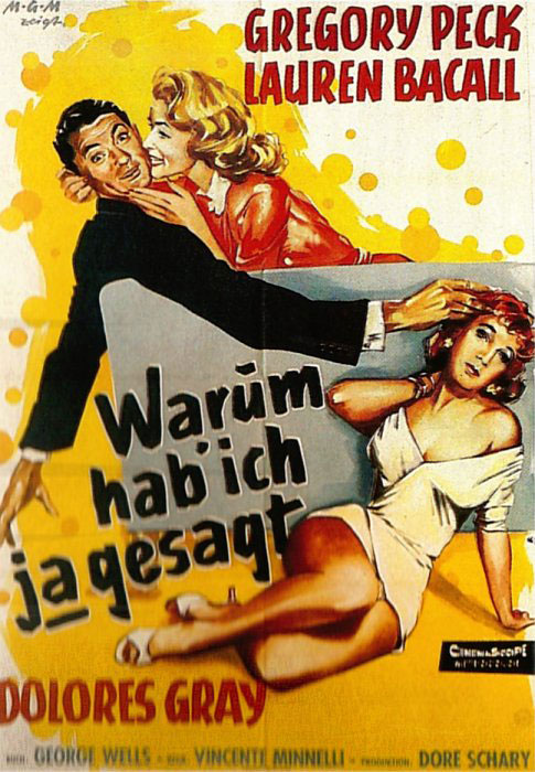 Plakatmotiv: Warum hab' ich ja gesagt? (1957)