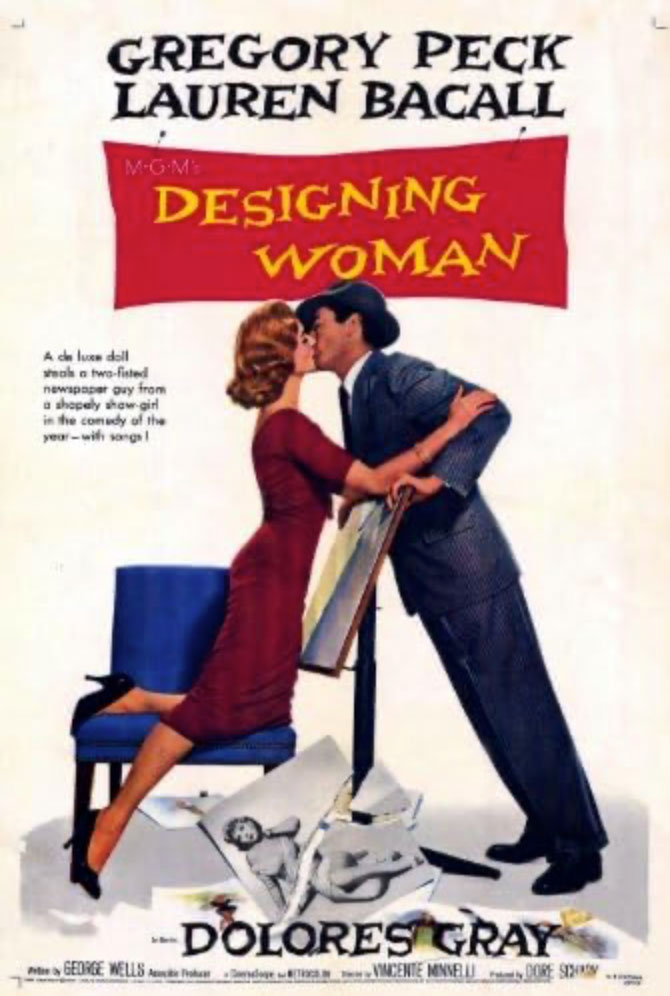 Plakatmotiv (US): Designing Woman (1957)