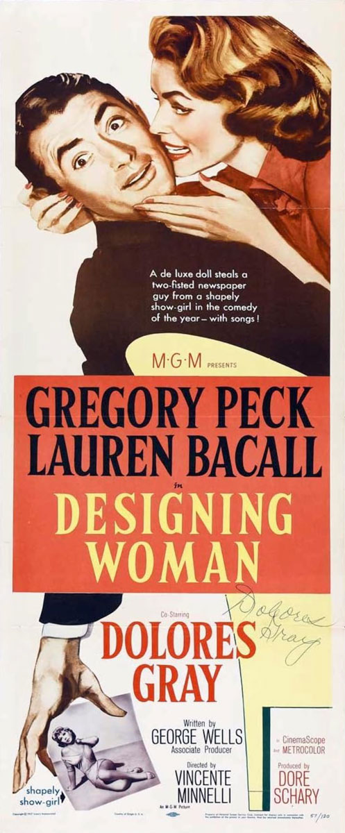 Plakatmotiv (US): Designing Woman (1957)