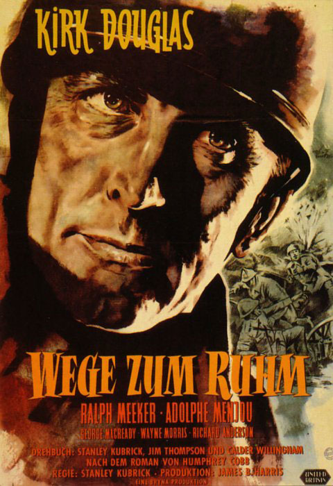 Plakatmotiv: Wege zum Ruhm (1957)