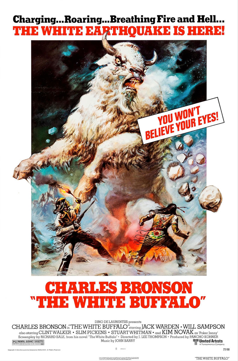 Plakatmotiv (US): The White Buffalo (1977)
