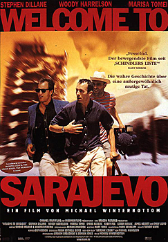 Kinoplakat: Welcome to Sarajevo