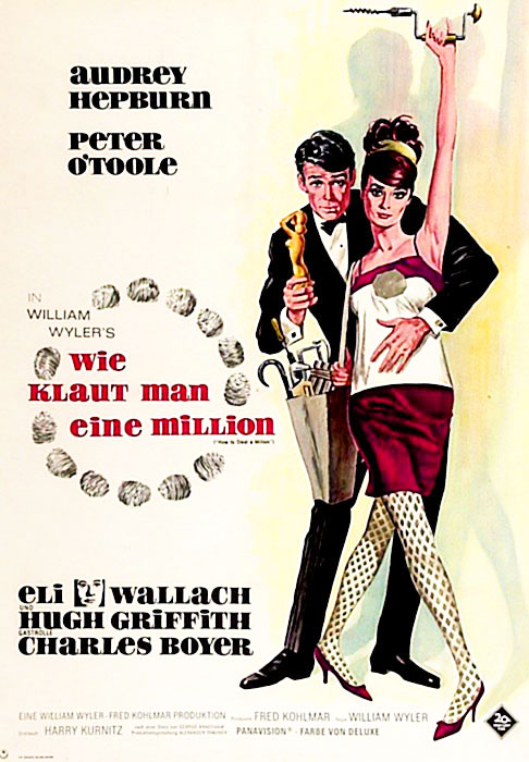 Plakatmotiv: Wie klaut man eine Million? (1966)