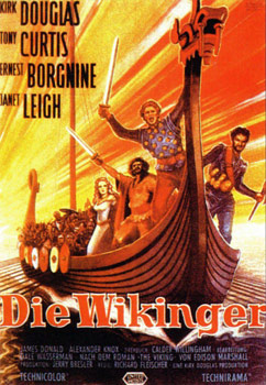Plakatmotiv: Die Wikinger (1958)