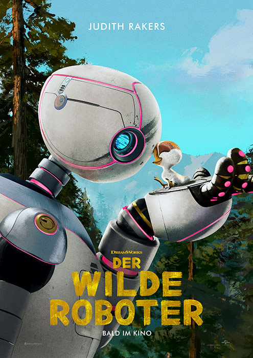 Plakatmotiv: Der wilde Roboter (2024)