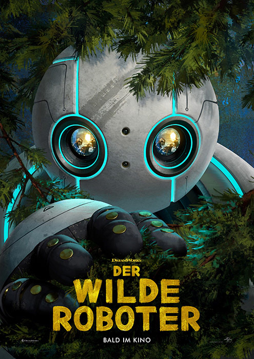 Plakatmotiv: Der wilde Roboter (2024)