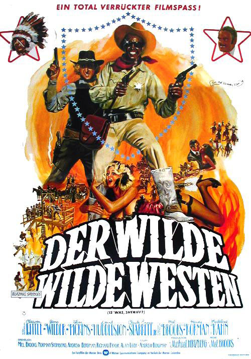Plakatmotiv: Der wilde wilde Westen (1974)