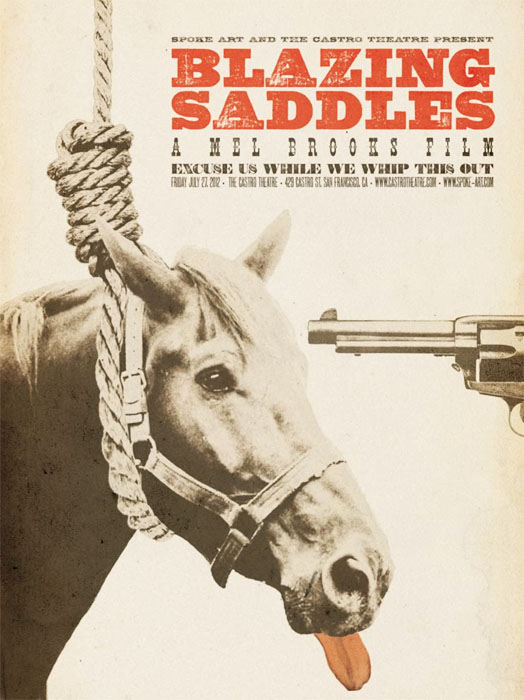 Plakatmotiv (US): Blazing Saddles (1974)
