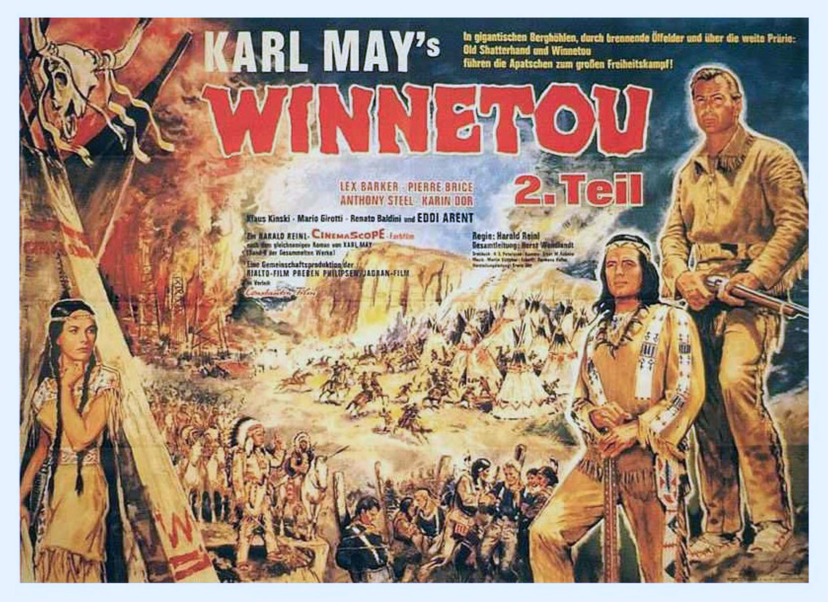 Plakatmotiv: Winnetou, 2. Teil (1964)