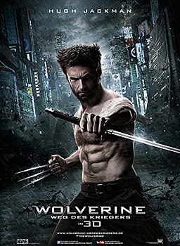 Kinoplakat: Wolverine - Weg des Kriegers