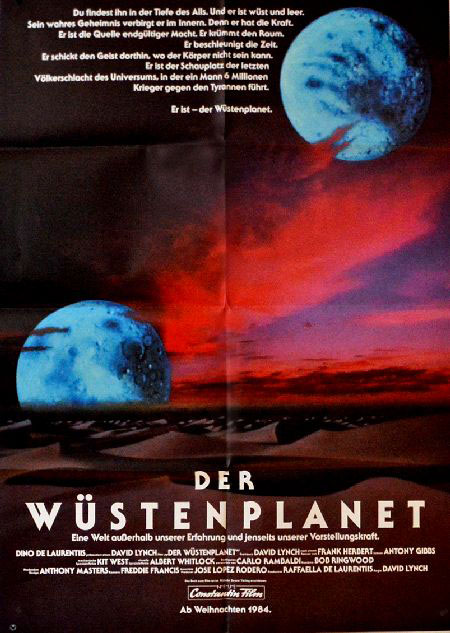 Plakatmotiv: Der Wüstenplanet (1984)