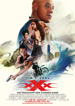Plakatmotiv: xXx - Die Rückkehr von Xander Cage (2017)