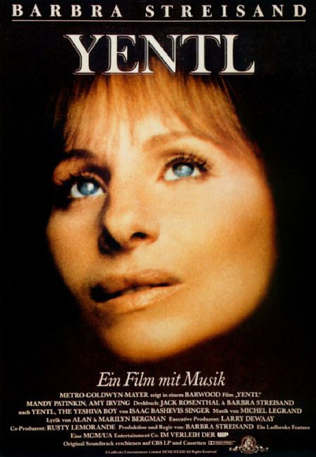 Plakatmotiv: Yentl (1983)