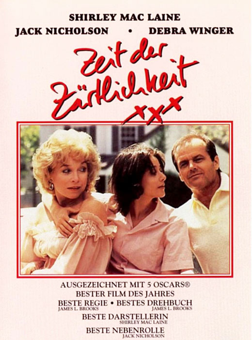 Plakatmotiv: Zeit der Zärtlichkeit (1983)