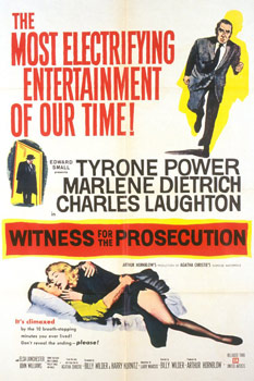 Plakatmotiv (US): Zeugin der Anklage (1957)