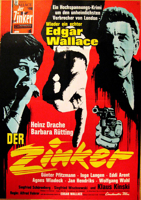 Plakatmotiv: Der Zinker (1963)