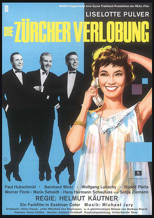 Die Zürcher Verlobung (1957) - Liselotte Pulver Züricher V., Filmjuwelen  BLU-RAY