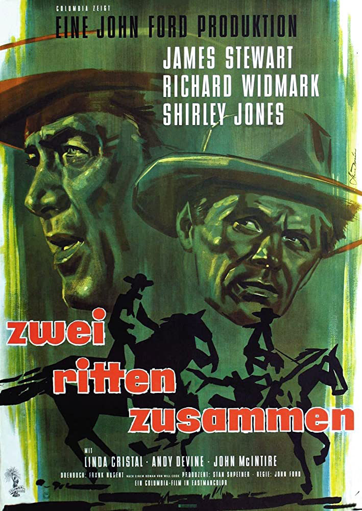 Plakatmotiv: Zwei ritten zusammen (1961)