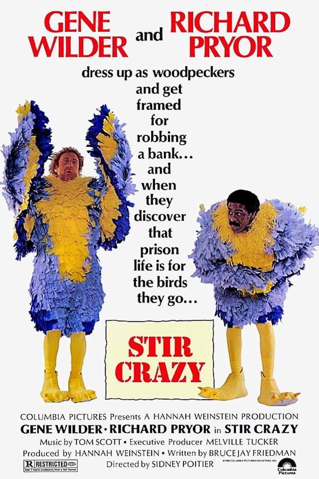 Plakatmotiv (US): Stir crazy – Zwei wahnsinnig starke Typen (1980)
